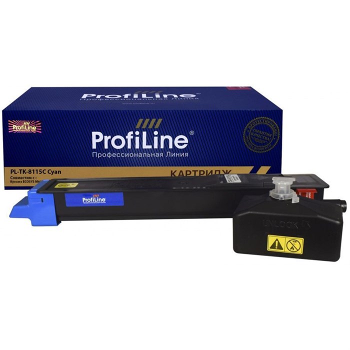 Тонер-картридж ProfiLine TK-8115C гол. для Kyocera Mita M8124cidn 1909301 - фото 714022