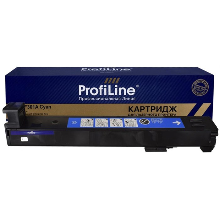 Картридж лазерный ProfiLine CF301A гол. для CLJ Enterprise M880z 1909318 - фото 714036