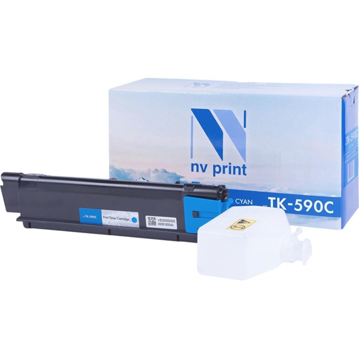 Картридж лазерный NV Print TK-590C гол.для Kyocera ECOSYS M6526 (ЛМ) 1929579 - фото 714345