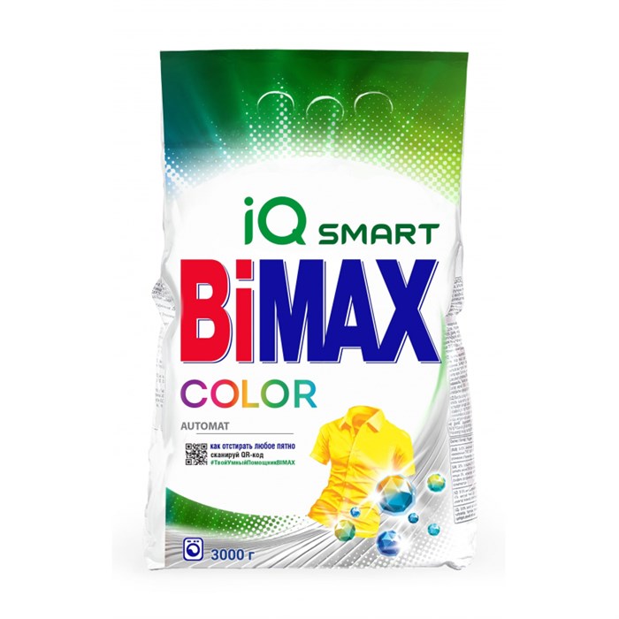 Порошок стиральный BiMax Color 3кг автомат 1462075 - фото 720966