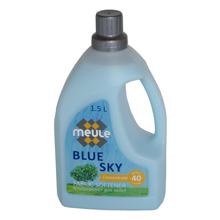 Кондиционер для белья MEULE Blue SKY Softeher Голубое небо конц 1,5л 1610884 - фото 726949