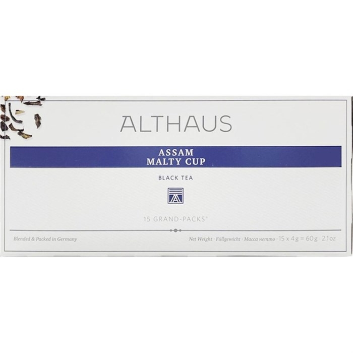 Чай Althaus черный Assam Malty Cup Grand Pack, 15штx4г/уп 1456544 - фото 740053