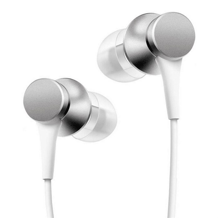 Наушники Xiaomi Mi In-Ear Headphones Basic (Silver) (ZBW4355TY) 1165159 - фото 745146