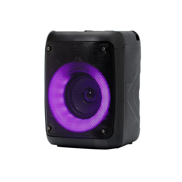 Колонка Perfeo Disco Ring, 10Вт,LED/FM/MP3/USB/SD/AUX/MIC, черная(PF_B4981) 1771615 - фото 747673