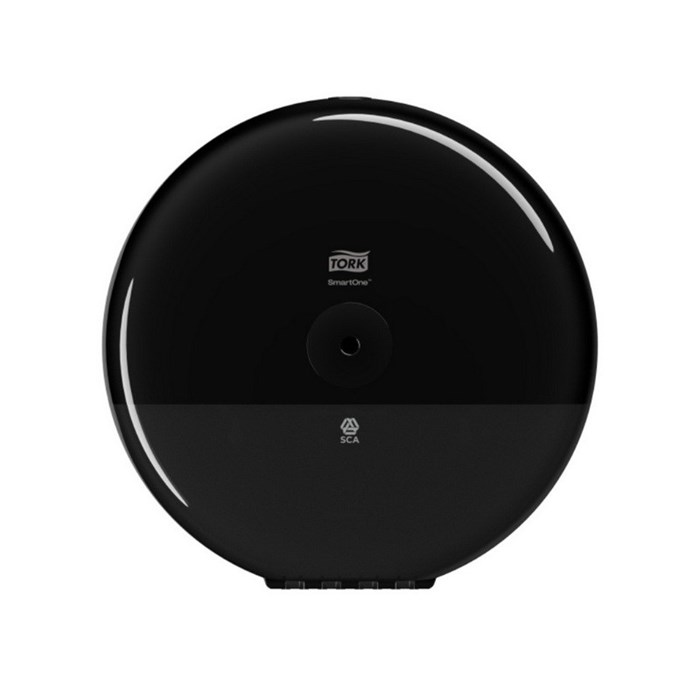 Диспенсер для туалетной бумаги Tork SmartOne T8 в рул 680008 черный - фото 749055