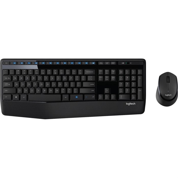 Набор клавиатура+мышь Logitech Wireless (920-008534)Desktop MK345 Black 2058713 - фото 761728