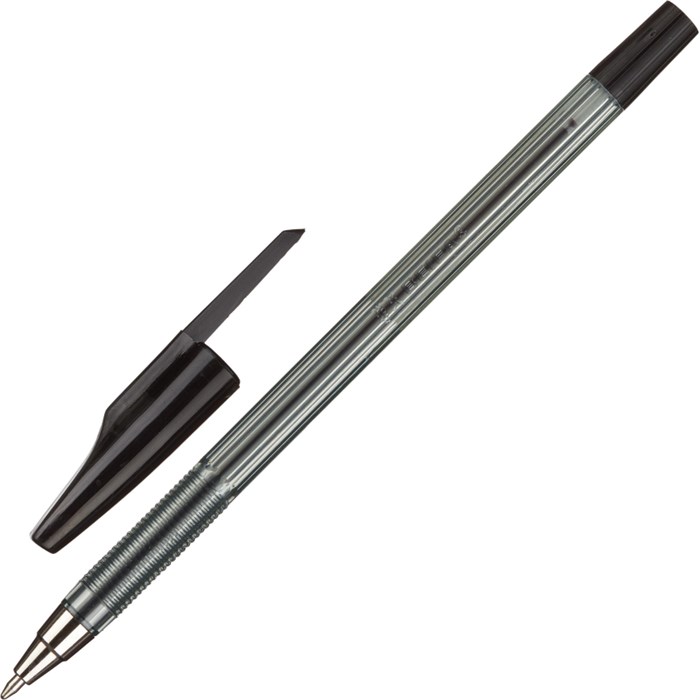 Ручка шариковая неавтомат. BEIFA AA 927 0,5мм черный Китай - фото 761856