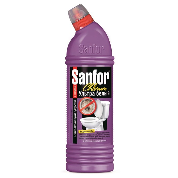 Средство для сантехники Sanfor Chlorum 750гр - фото 767527