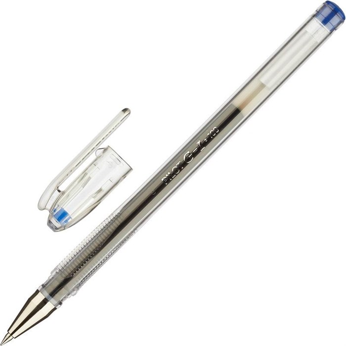 Ручка гелевая неавтомат. PILOT BL-G1-5T синяя 0,3мм Япония - фото 779395