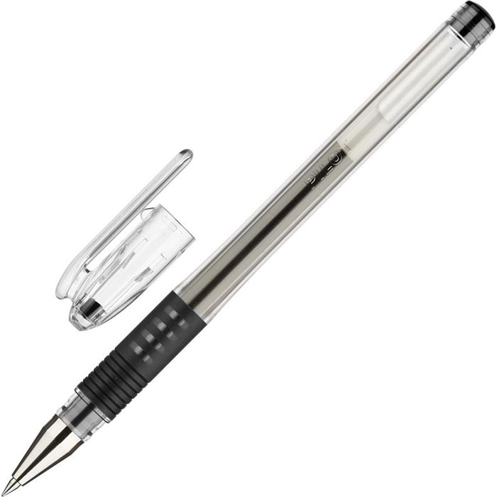 Ручка гелевая неавтомат. PILOT BLGP-G1-5 резин.манжет. черная 0,3мм - фото 779429