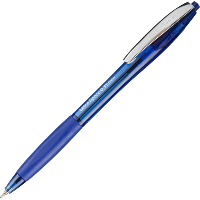 Ручка шариковая автомат. Attache Selection UltraSpace д.ш.0,7мм,син,масл - фото 784972