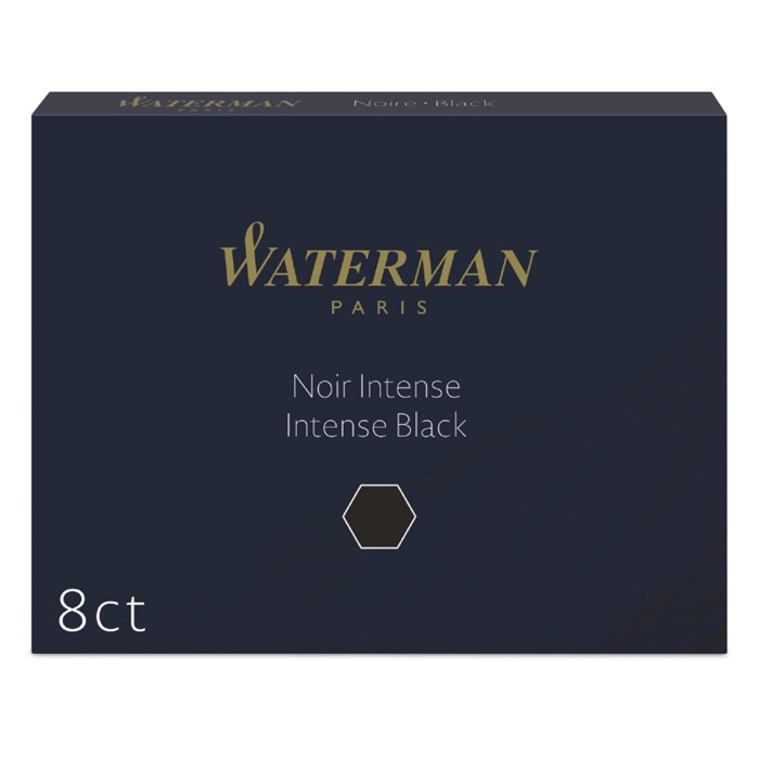 Картридж чернильный для перьевой ручки WATERMAN Cartridge Size Standard чер 328784 - фото 785722