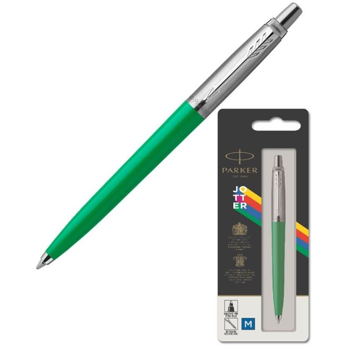 Ручка шариковая  Parker Jotter Originals Green син.стерж. блистер 2076058 1262405 - фото 788839