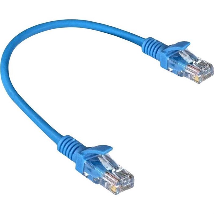 Патч-корд ExeGate UTP-RJ45-RJ45-5e-0,3M-LSZH-BL, 5e, 0.3м,син &lt;EX286371RUS 1469949 - фото 794737