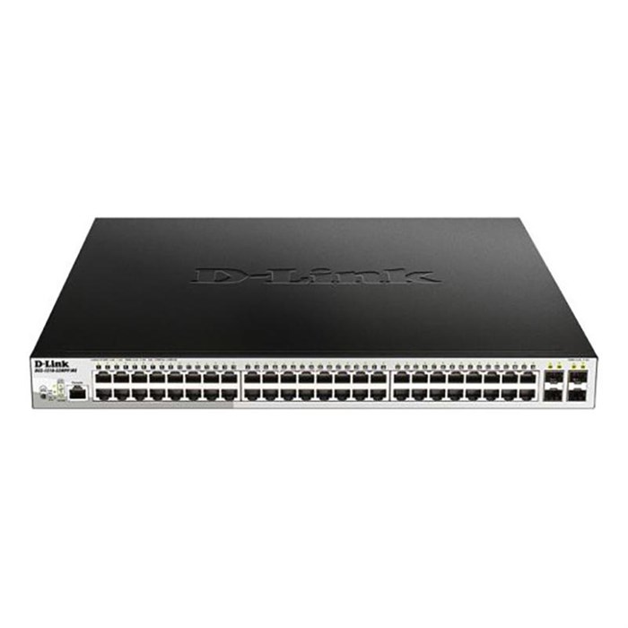 Коммутатор D-Link DGS-1210-52MPP/ME/B3A (48 х 10/100/1000Base-T PoE 1638163 - фото 796109