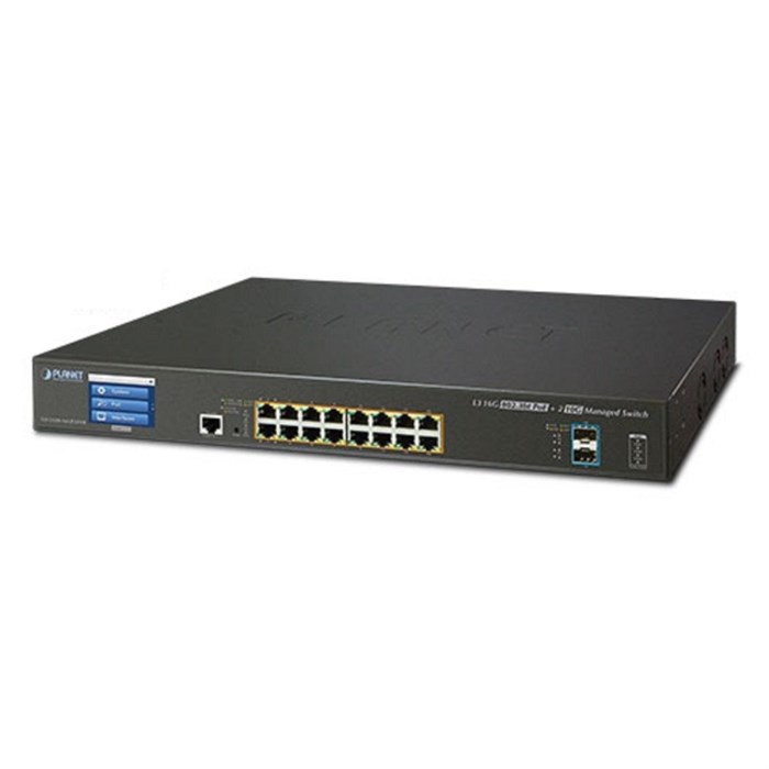 Коммутатор Planet L2+/L4 16-Port 10/100/1000T 75W (GS-5220-16UP2XVR) 1512400 - фото 796205