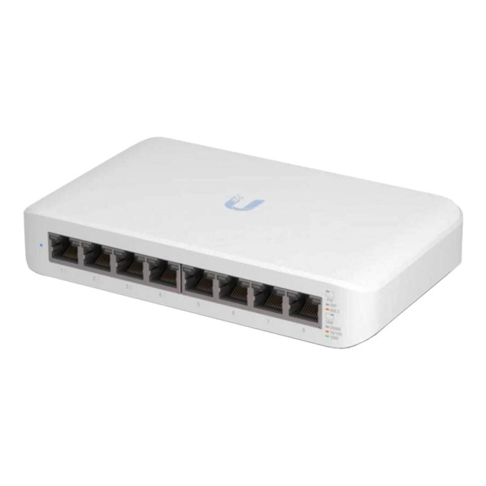 Коммутатор PoE Ubiquiti UniFi Switch Lite 8 PoE (USW-Lite-8-PoE), 8х1G RJ45 1894439 - фото 797304