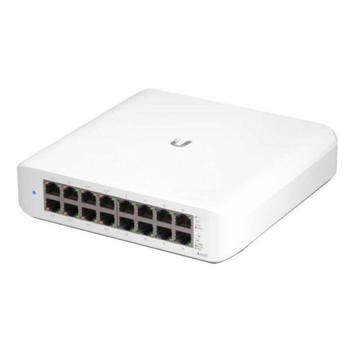 Коммутатор PoE Ubiquiti UniFi Switch Lite 16 PoE (USW-Lite-16-POE), 16х 1G 1894438 - фото 797307