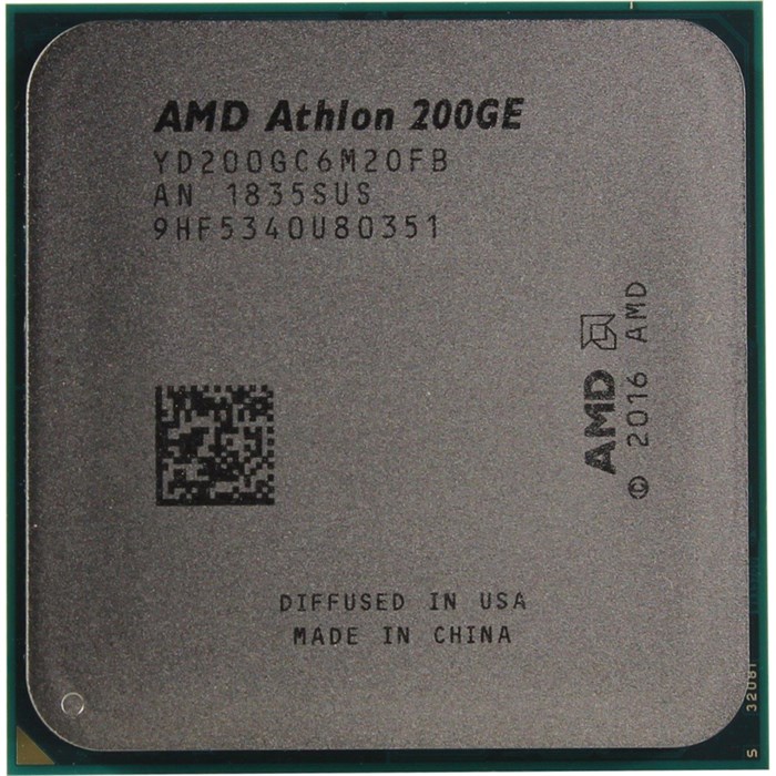 Процессор AMD Athlon 200GE OEM (YD200GC6M2OFB) 1901380 - фото 797351