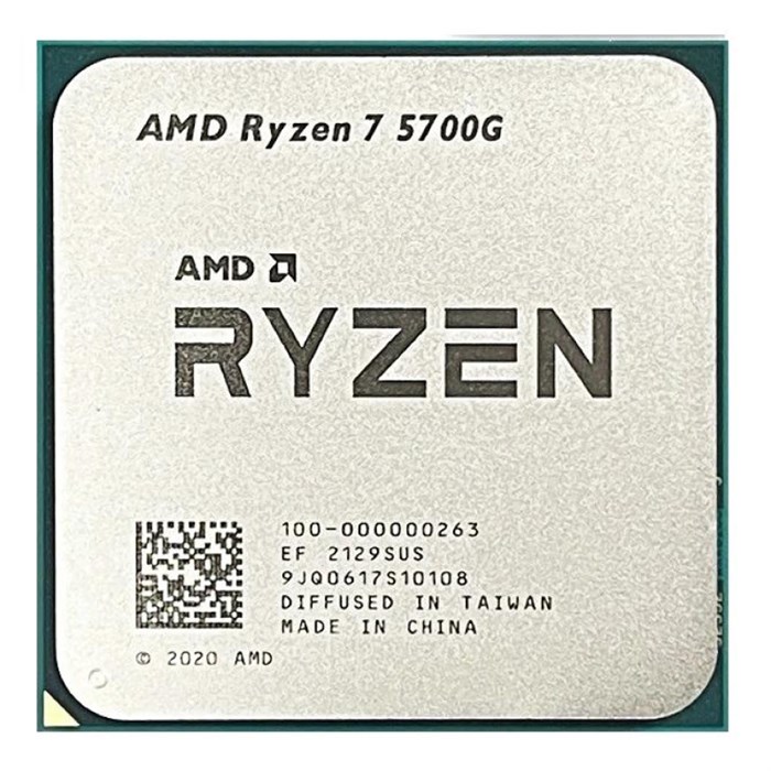 Процессор AMD Ryzen 7 5700G AM4 (100-000000263) OEM 1638582 - фото 797449