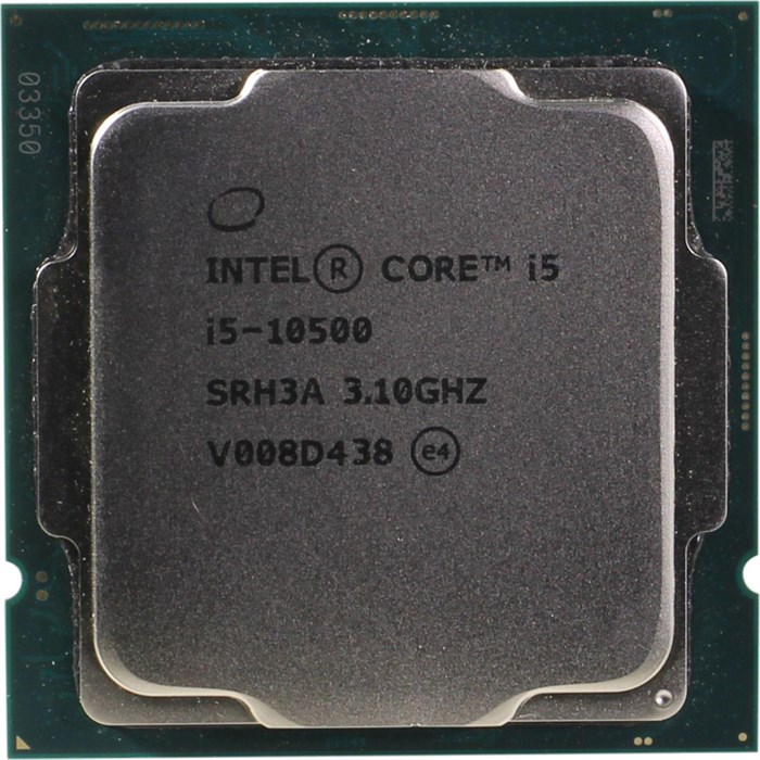 Процессор Intel Core i5-10500, s1200 OEM(CM8070104290511) 1986710 - фото 798084