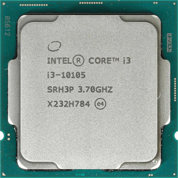 Процессор CPU Intel Core i3-10105(3.7GHz, 6MB, LGA1200)CM8070104291321 1865304 - фото 798555