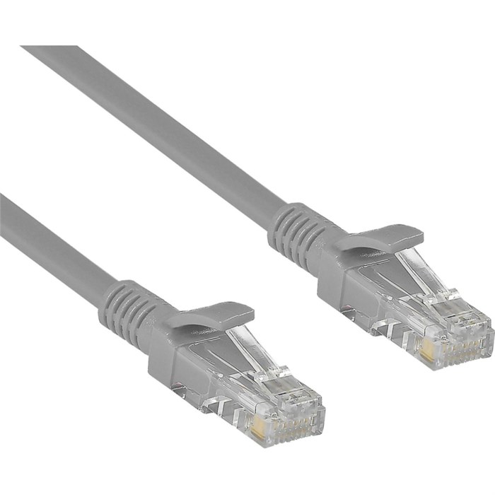 Патч-корд ExeGate UTP-RJ45-RJ45-5e-1,5M-GY, UTP, cat.5e, 1.5м, серый 2047373 - фото 798900