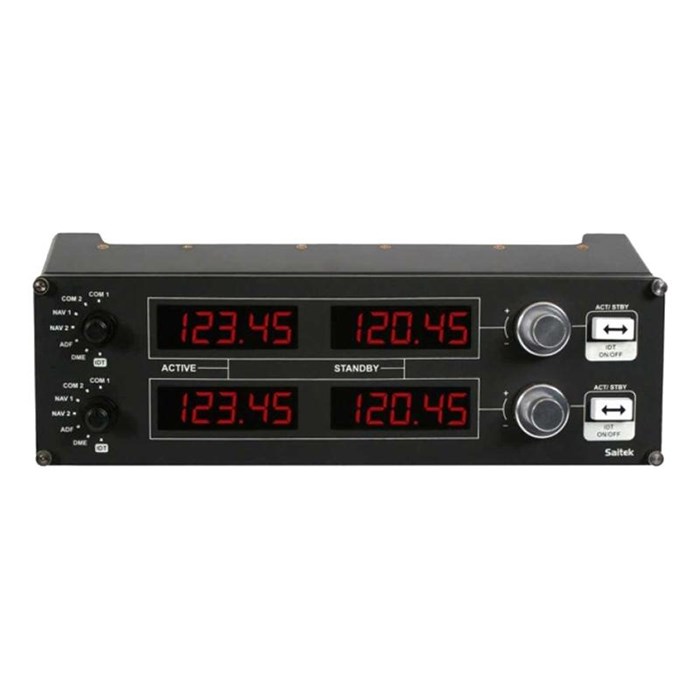 Контроллер Logitech G Saitek Pro Flight Radio Panel USB (945-000011) - фото 800889