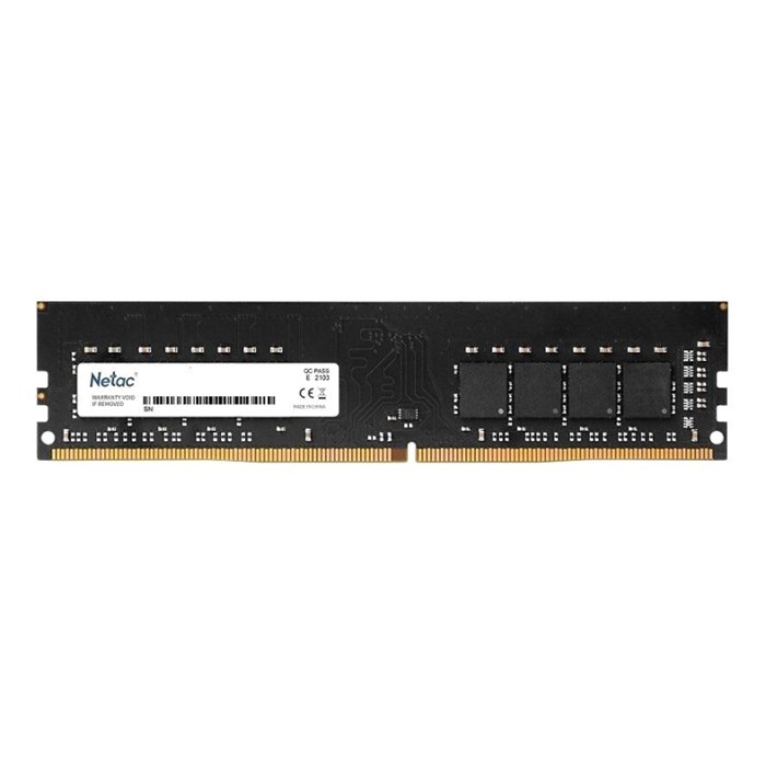 Модуль памяти Netac Basic DDR4 DIMM 4Gb 2666МГц CL19 (NTBSD4P26SP-04) - фото 801044