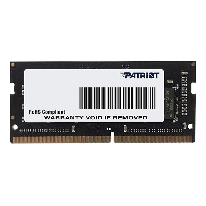 Модуль памяти Patriot DDR4 SO-DIMM 8Gb 3200 МГц CL22 (PSD48G320081S) 1604836 - фото 801062