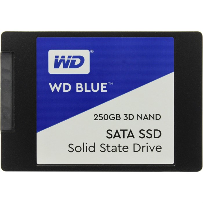 SSD накопитель WD Blue SA510 2.5 250Gb SATA (WDS250G3B0A) 1642059 - фото 801100