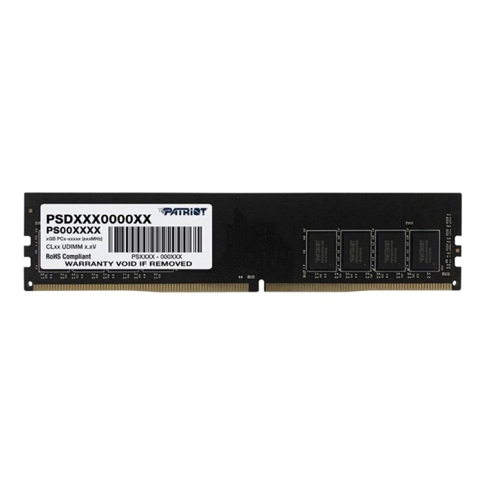 Модуль памяти Patriot DDR4 DIMM 16Gb 2666МГц CL19 (PSD416G266681) 1642471 - фото 801103