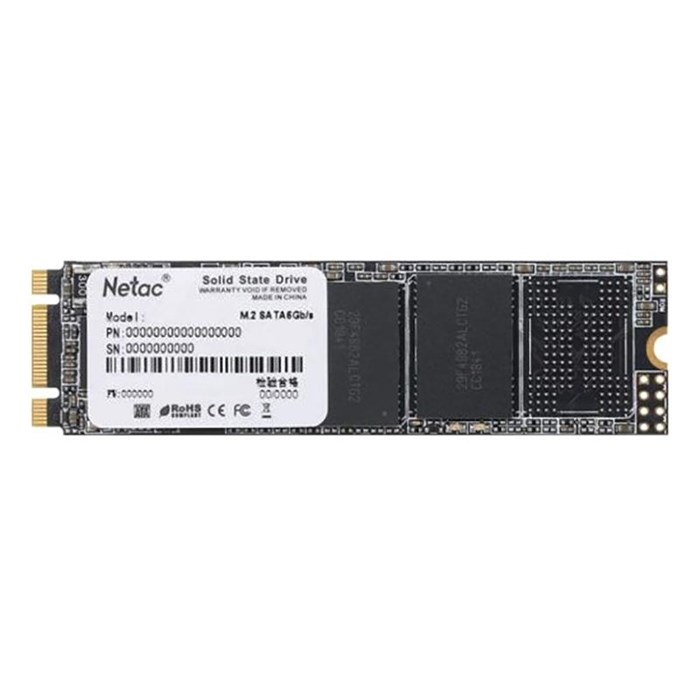 SSD накопитель Netac N535N M.2 2280 SATA 3D NAND 512GB(NT01N535N-512G-N8X) - фото 801260