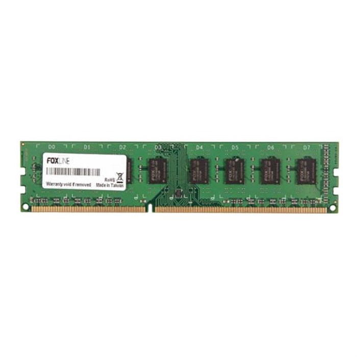 Модуль памяти Foxline DIMM 4GB 1600 DDR3L ECC CL11 1.35V - фото 801335