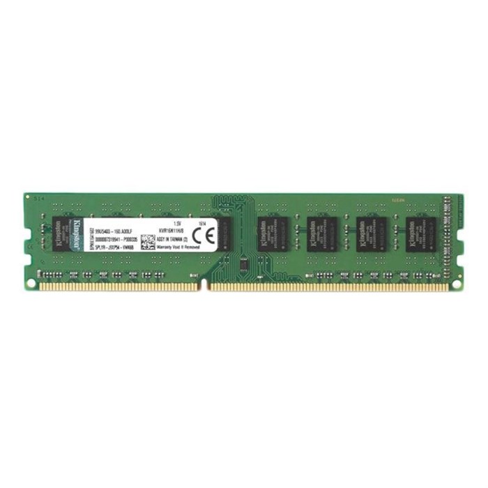 Модуль памяти Kingston DIMM DDR3 8GB 1600Мгц CL11(KVR16N11H/8WP) 1738810 - фото 801387