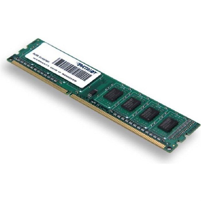 Модуль памяти Patriot DDR3 4Gb pc-12800 1600MHz (PSD34G160081) 1344713 - фото 801791