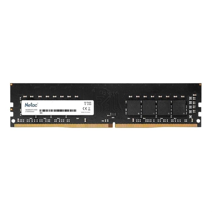 Модуль памяти Netac DDR4 DIMM 16Gb 2666МГц CL19 (NTBSD4P26SP-16) - фото 801844