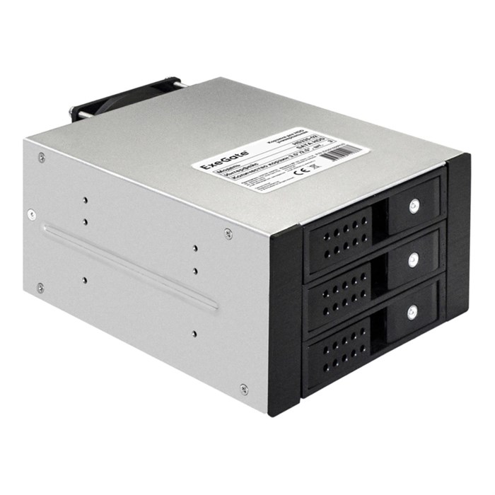 Корзина для HDD ExeGate HS335-02 (на 3x3,5/2.5 SATA HDD) (EX291656RUS) 1930076 - фото 801907