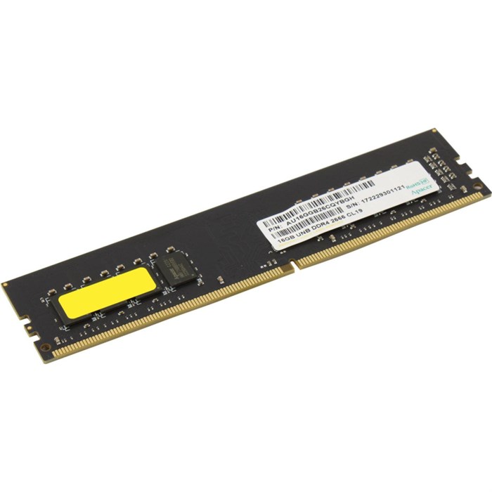 Модуль памяти Apacer DDR4 16GB 2666MHz DIMM CL19(AU16GGB26CQYBGH) - фото 802159
