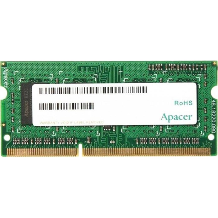 Модуль памяти Apacer  DDR3   4GB  1600MHz SO-DIMM CL11(AS04GFA60CATBGC) 2002330 - фото 802177