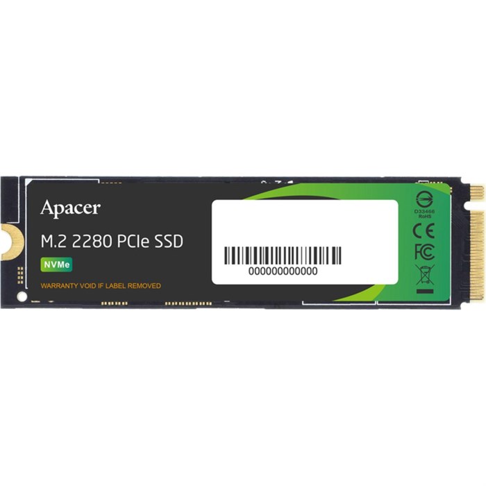 SSD накопитель Apacer SSD AS2280Q4U(AP512GAS2280Q4U-1) 512Gb M.2 2280 PCIe 2007654 - фото 802460