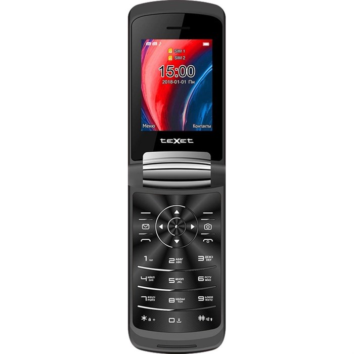 Мобильный телефон teXet TM-317 цвет черный - фото 815647