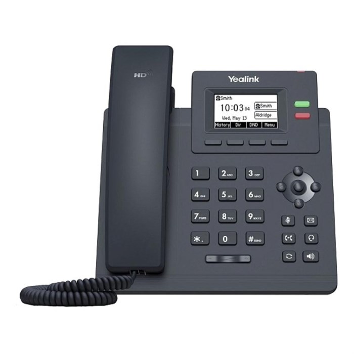 IP-телефон Yealink SIP-T31, 2 аккаунта, БП в комплекте - фото 815693