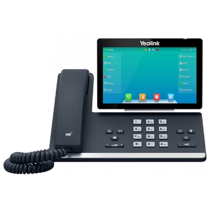 Ip-телефон YEALINK SIP-T57W WiFi, Bluetooth, GigE, без видео, без БП - фото 818031