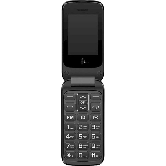Мобильный телефон F+ Flip 240 Black - фото 819160