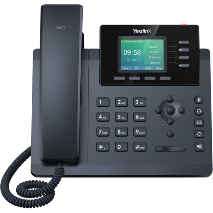 IP-телефон Yealink SIP-T34W, 4акк, USB, цв.экран, PoE, GigE Wi-Fi 2.4/5ГГц - фото 820274