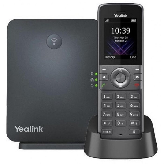 Радиотелефон DECT Yealink W73P (база W70B+трубка W73H) до 10 SIP-аккаунтов - фото 822836