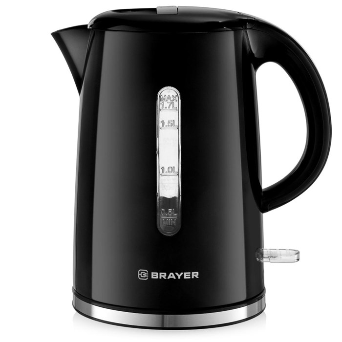 Чайник электрический BRAYER 1032BR,2200 Вт, 1,7 л,пласт.кор.автоотк.подсв 1824747 - фото 823453