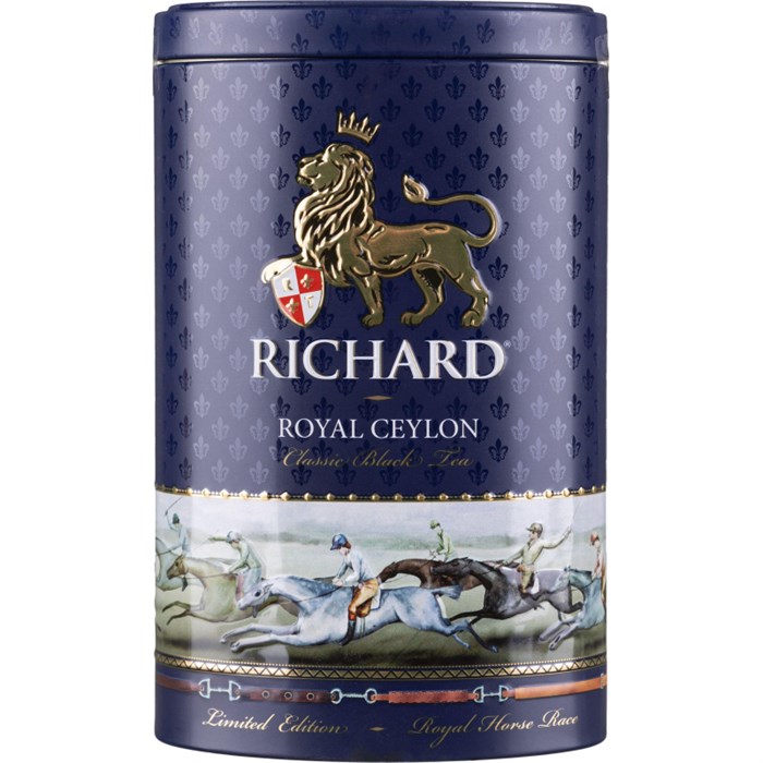 Чай Richard Royal Ceylon черный листовой, ж/б, 80г - фото 825424