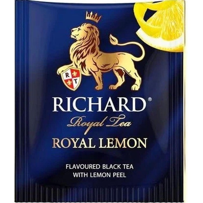 Чай Richard Royal Lemon черный,ароматизированный, 25шт/уп - фото 826373